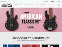 Tablet Screenshot of musicman.de